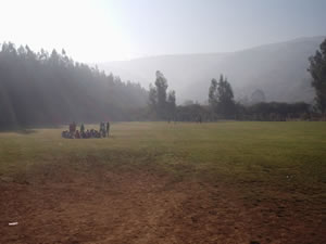 Vista de la Cancha CD O`Higgins 