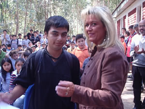 Alcaldesa Sra. Virginia Troncoso Hellman